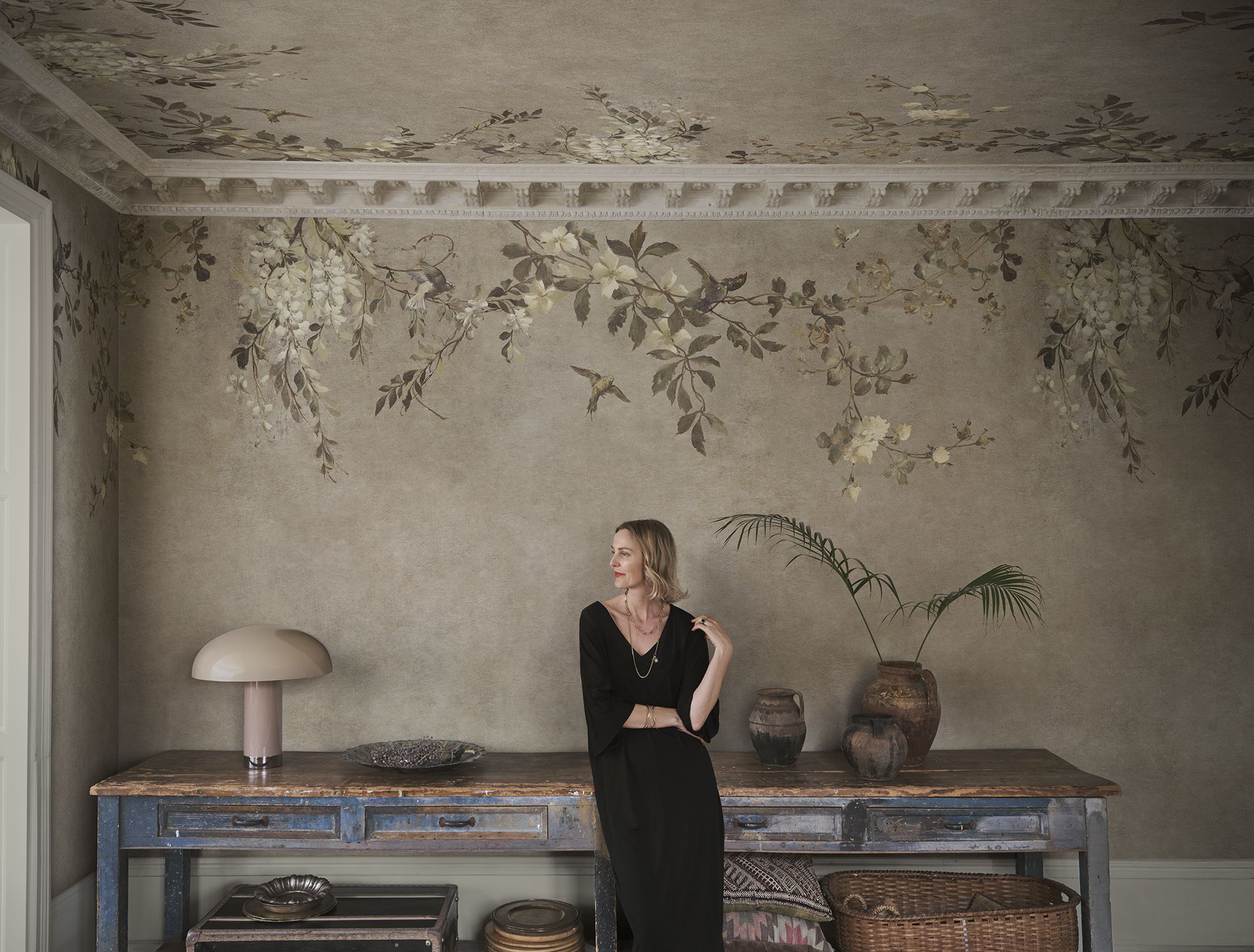 S10830 Luca Square Beige Mural by Sandberg
