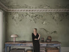 S10833 Luca Rectangle Sage Green Mural by Sandberg