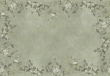 S10833 Luca Rectangle Sage Green Mural by Sandberg