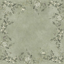 S10834 Luca Square Sage Green Mural by Sandberg