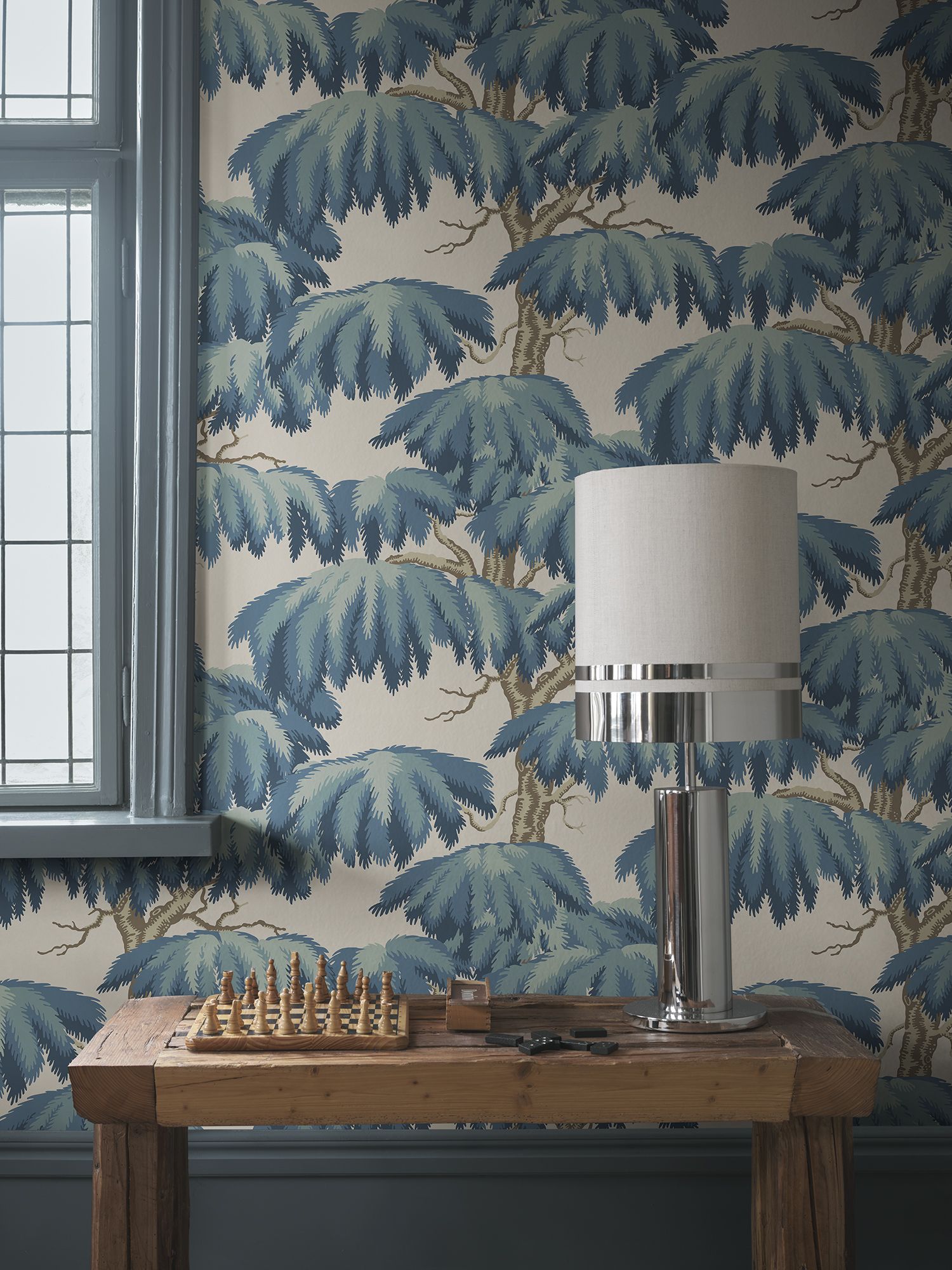 S10838 Alba Teal Wallpaper by Sandberg