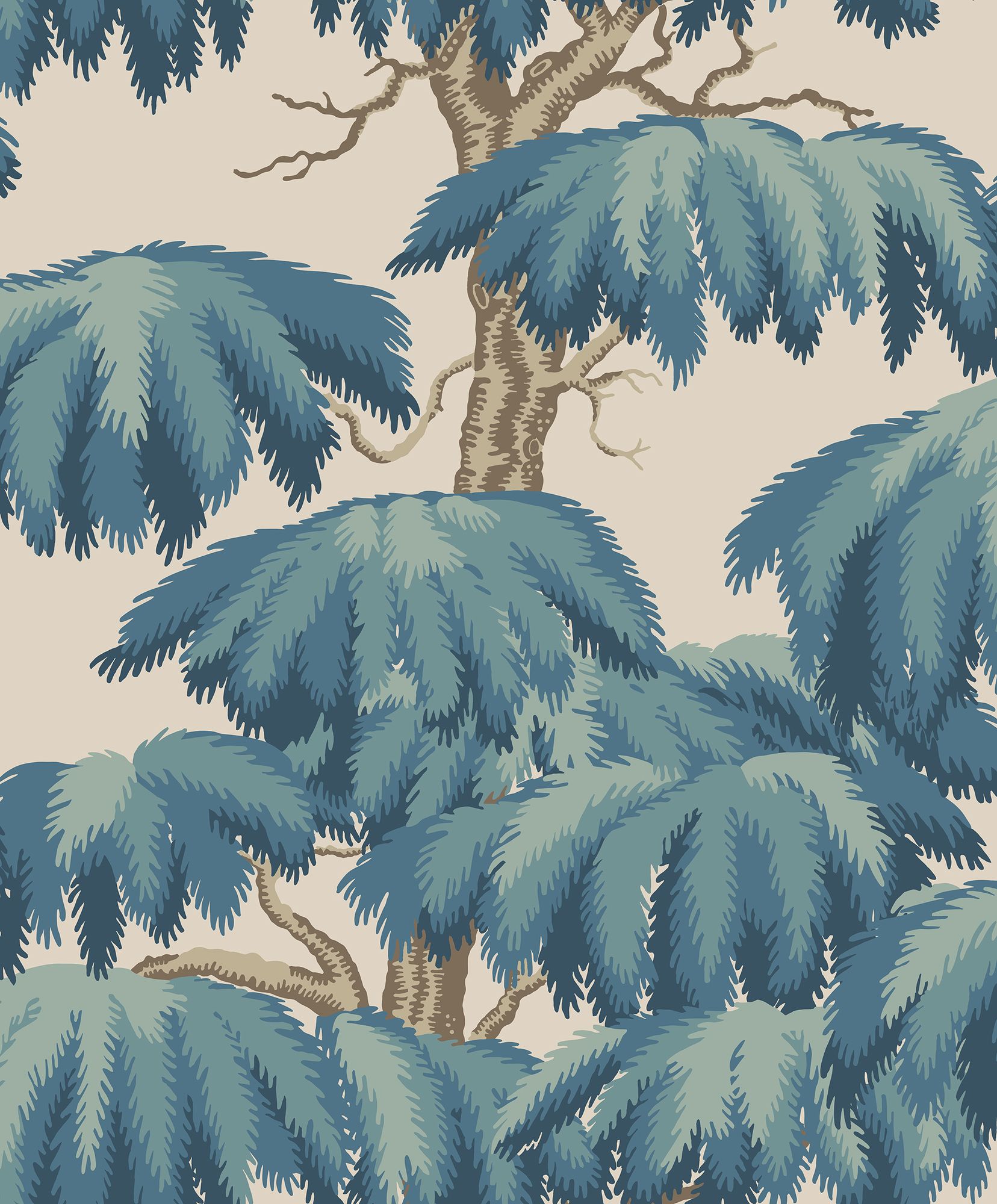 S10838 Alba Teal Wallpaper by Sandberg