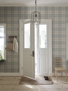 S11013 Ranold Misty Blue Heritage Wallpaper by Sandberg