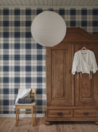 S11018 Ranold Classic Blue Heritage Wallpaper by Sandberg