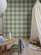 S11019 Ranold Forest Green Heritage Wallpaper by Sandberg