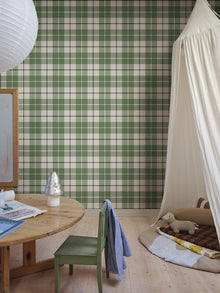 S11019 Ranold Forest Green Heritage Wallpaper by Sandberg