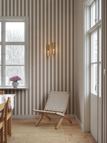 S11022 Henrik Brown Heritage Wallpaper by Sandberg