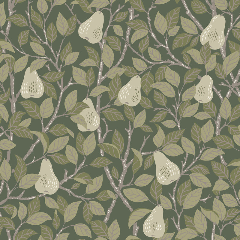 S13105 Pirum Sommarang Green Wallpaper By Galerie