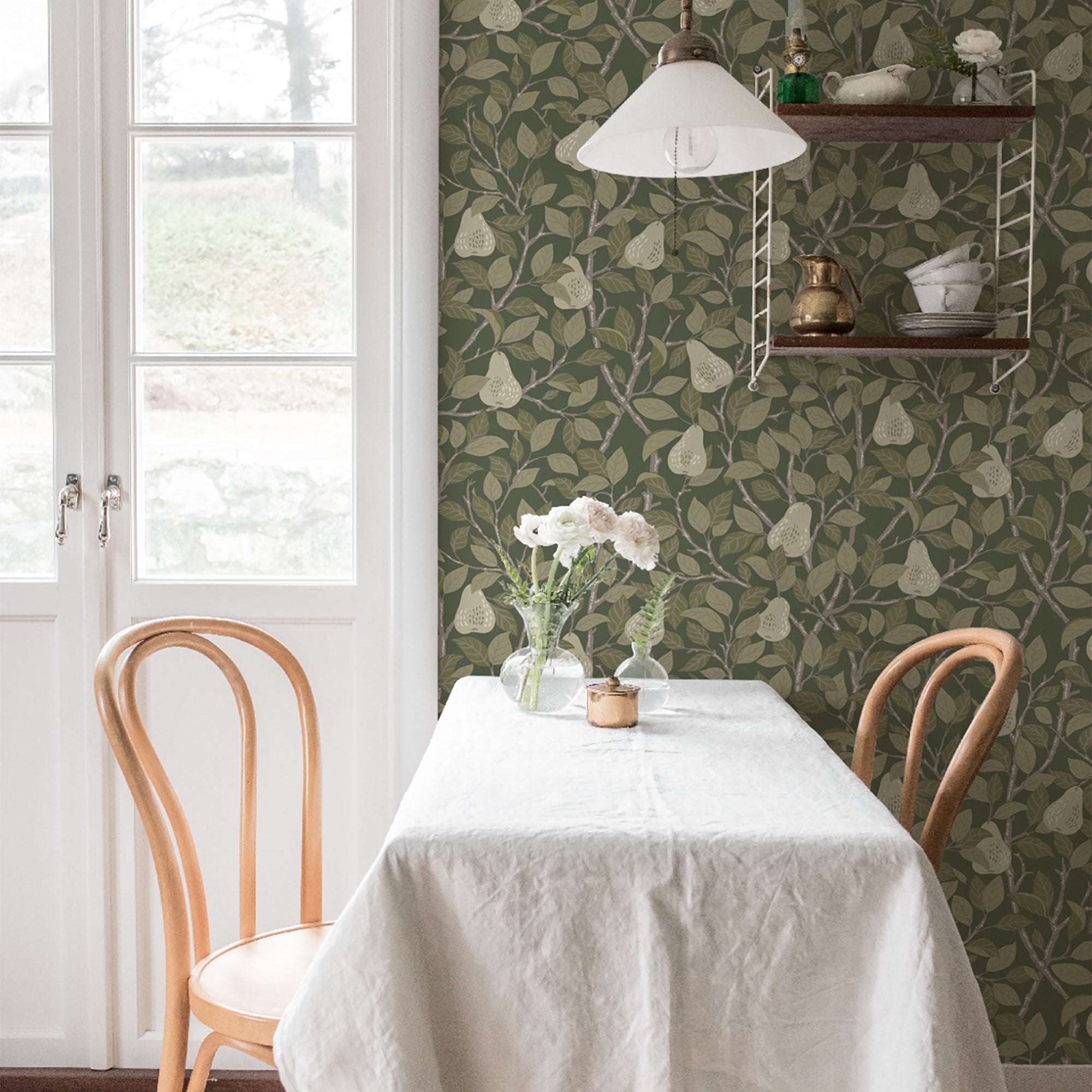 S13105 Pirum Sommarang Green Wallpaper By Galerie