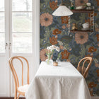 S13108 Victoria Sommarang Blue Wallpaper By Galerie