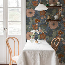 S13108 Victoria Sommarang Blue Wallpaper By Galerie