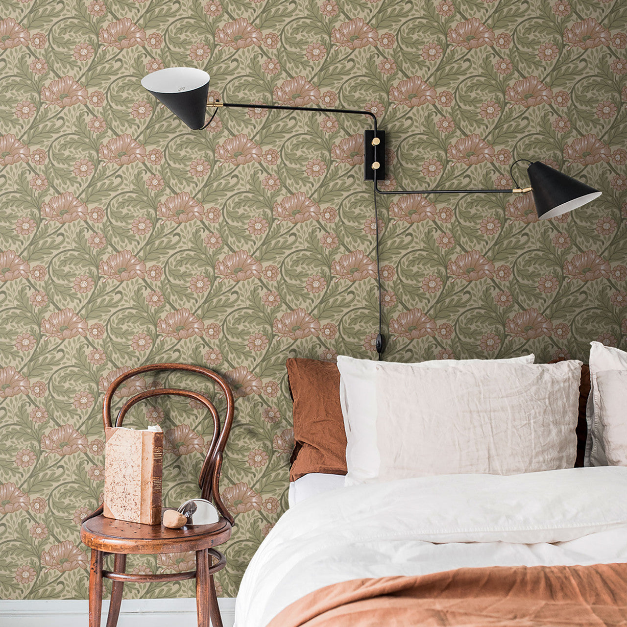 S13115 Esther Sommarang Green Wallpaper By Galerie