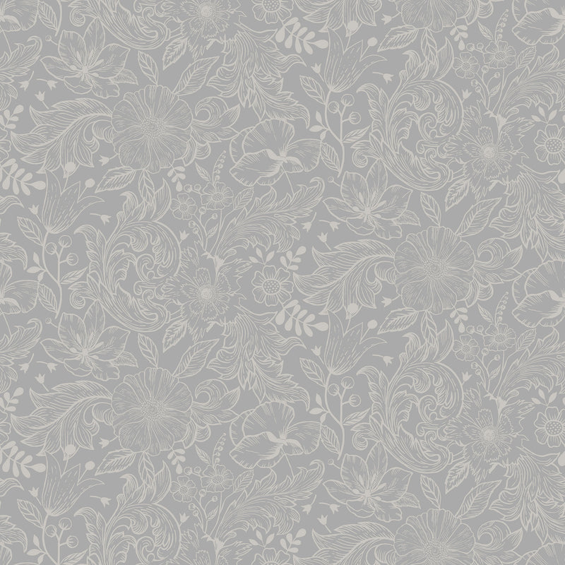 S13126 Wilma Sommarang Grey Wallpaper By Galerie
