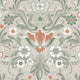 Ostanskar Sommarang 2 Beige and Green Wallpaper By Galerie