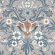 Ostanskar Sommarang 2 Beige and Blue Wallpaper By Galerie