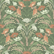 S24117 Varmdo Sommarang 2 Green Wallpaper By Galerie