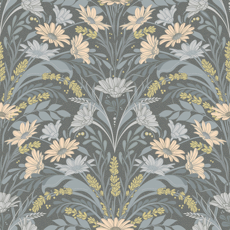 S24120 Varmdo Sommarang 2 Grey Wallpaper By Galerie