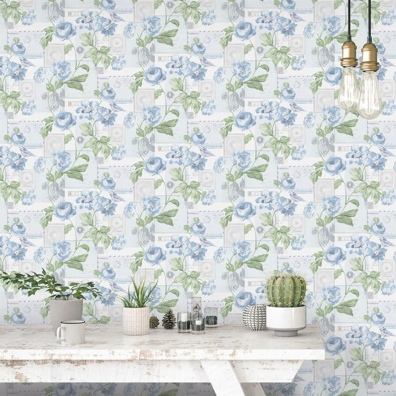 S45203 Country Cottage Wallpaper by Galerie