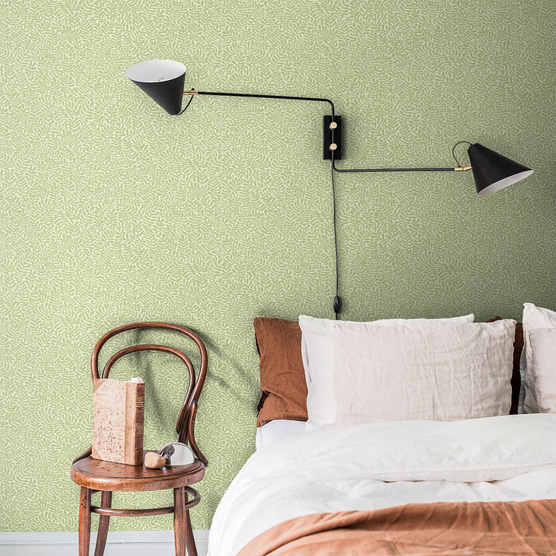 S55001 Anna Sommarang Light Green Wallpaper By Galerie