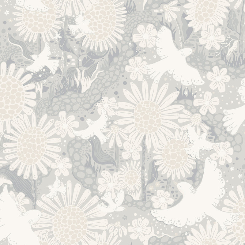 S63011 Dromma Sommarang 2 Grey Wallpaper By Galerie