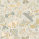 Flyga Sommarang 2 Light Grey and Yellow Wallpaper By Galerie