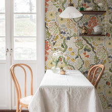 S65102 Ann Sommarang White and Yellow Wallpaper By Galerie