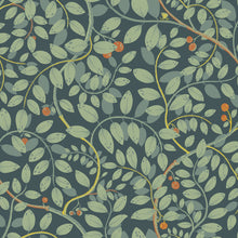 S65105 Kirke Sommarang Green Wallpaper By Galerie