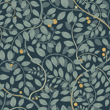 S65106 Kirke Sommarang Blue Wallpaper By Galerie