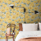S65112 Matilda Sommarang Yellow Wallpaper By Galerie
