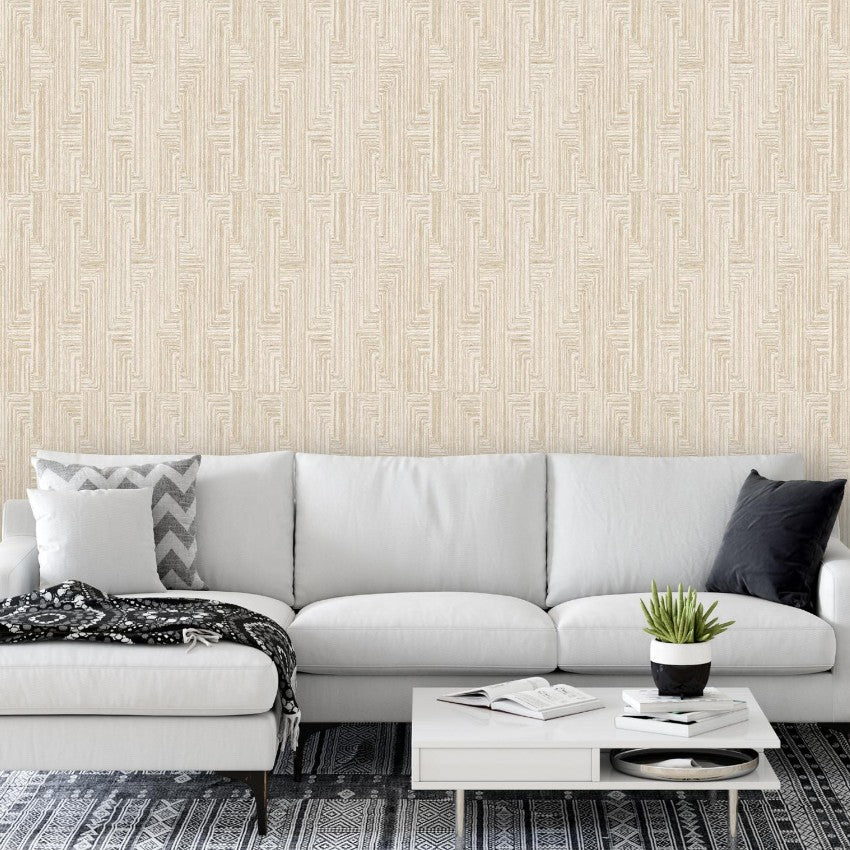 SA524012 Retro String Motif by Wallpaper by Design ID