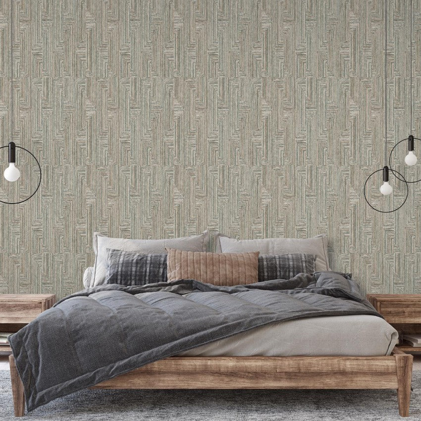 SA524014 Retro String Motif by Wallpaper by Design ID