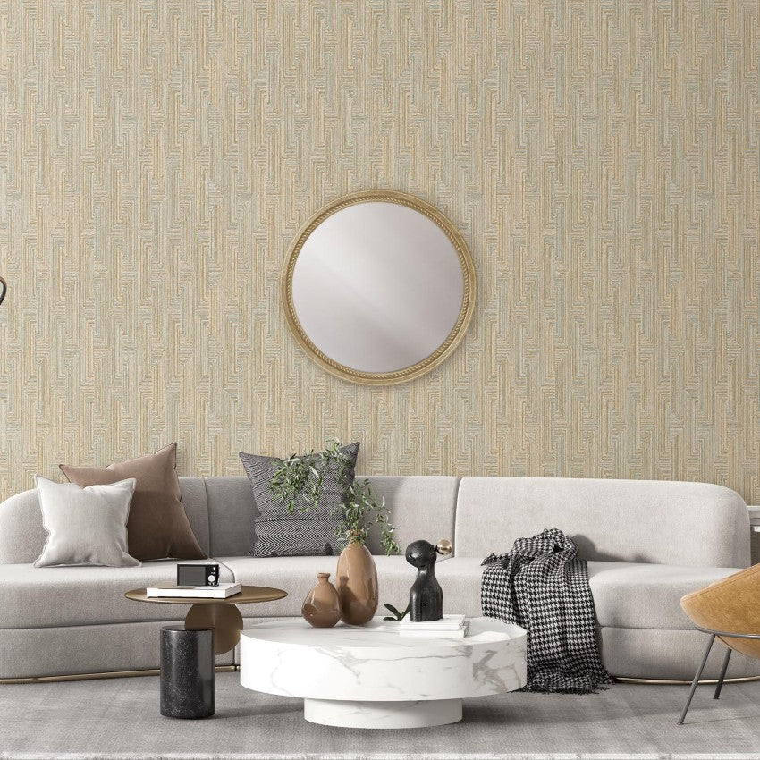 SA524015 Retro String Motif by Wallpaper by Design ID