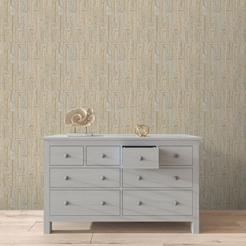 SA524015 Retro String Motif by Wallpaper by Design ID