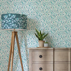 Saana Teal European Summer Wallpaper by Voyage Maison | SAANA/WPO/TEA