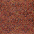 SAF0537-01 Brantwood Wool Madder / Jodphur Blue Highgrove by Sanderson Wools Fabric