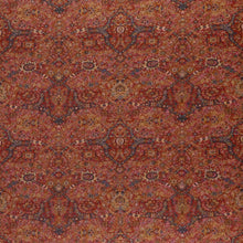 SAF0537-01 Brantwood Wool Madder / Jodphur Blue Highgrove by Sanderson Wools Fabric