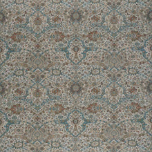SAF0537-02 Brantwood Wool Stone / Mineral Blue Highgrove by Sanderson Wools Fabric
