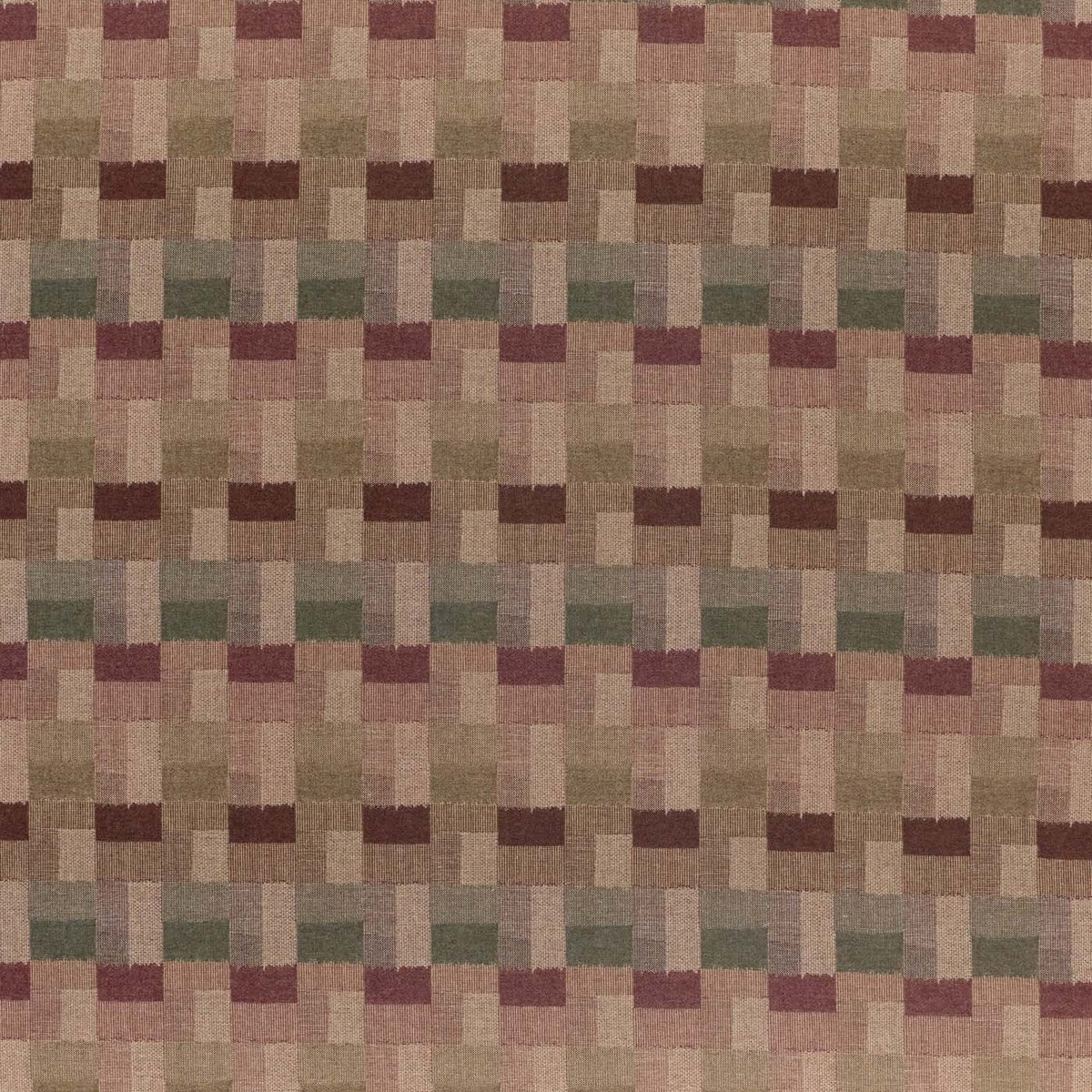 SAF0543-01 Tavistone Wool Madder / Yew Green Highgrove by Sanderson Wools Fabric