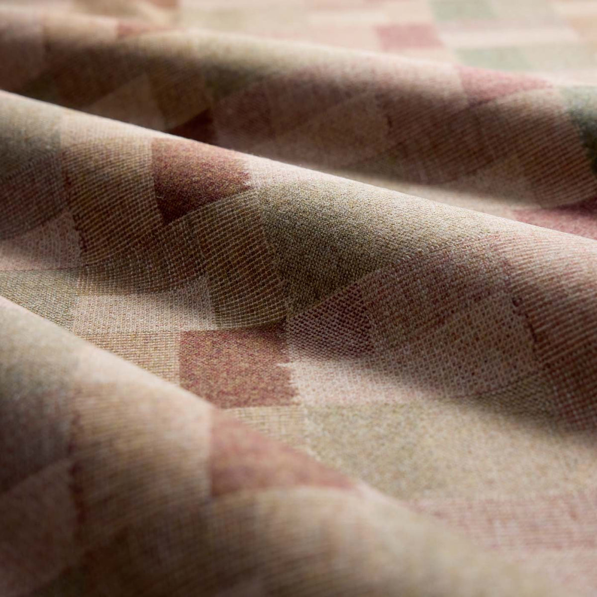 SAF0543-01 Tavistone Wool Madder / Yew Green Highgrove by Sanderson Wools Fabric
