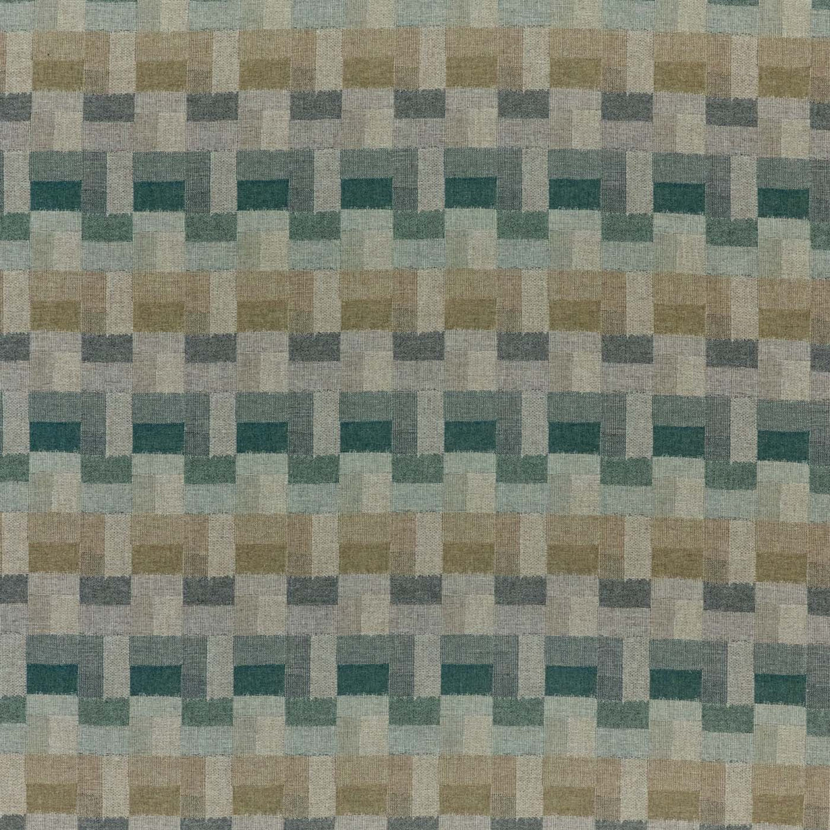 SAF0543-02 Tavistone Wool Mineral Blue / Maple Highgrove by Sanderson Wools Fabric