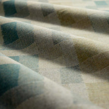 SAF0543-02 Tavistone Wool Mineral Blue / Maple Highgrove by Sanderson Wools Fabric