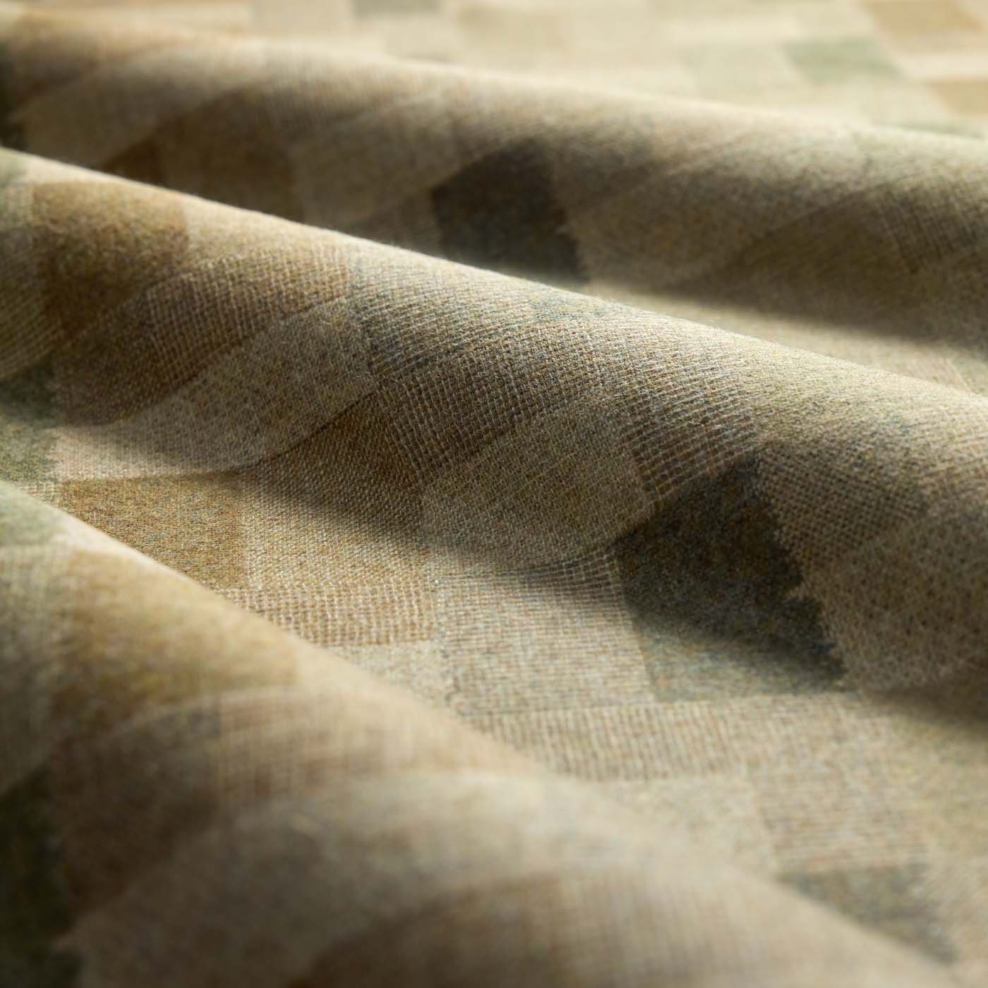 SAF0543-03 Tavistone Wool Olivine Highgrove by Sanderson Wools Fabric