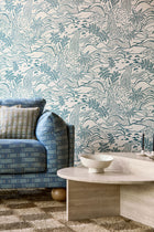 113264 Falling Foss Oakham Midnight Wallpaper by Scion