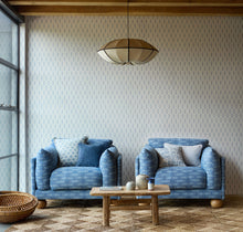 113281 Matchsticks Oakham Denim Wallpaper by Scion