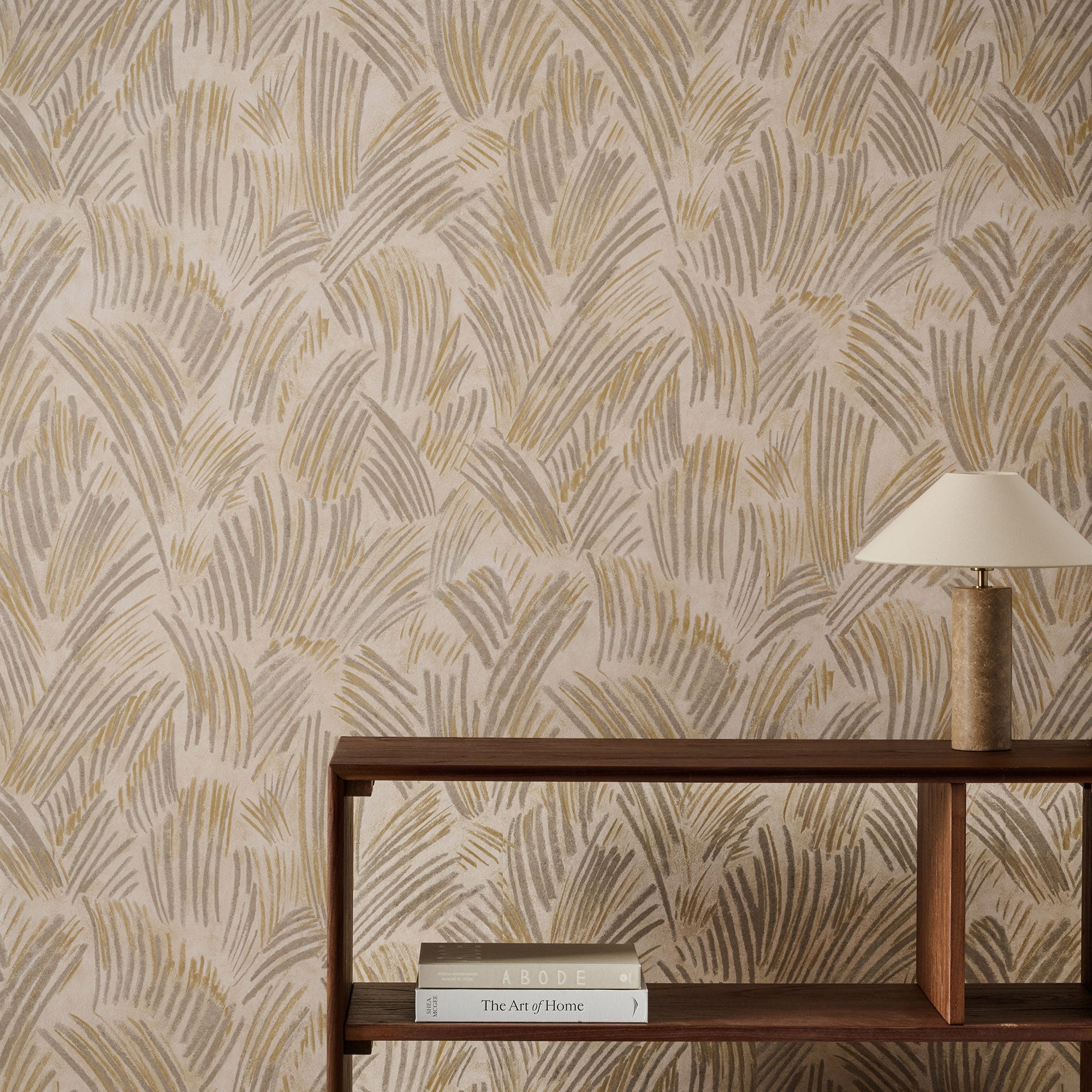 113302 Glyph Defined Momentum Pumice/Taupe Wallpaper by Harlequin