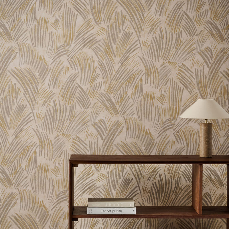 113302 Glyph Defined Momentum Pumice/Taupe Wallpaper by Harlequin