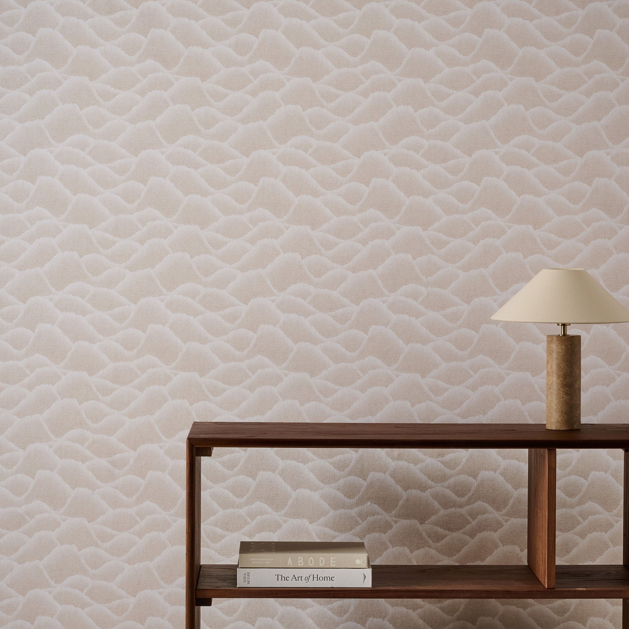113309 Zuni Defined Momentum Pumice Wallpaper by Harlequin