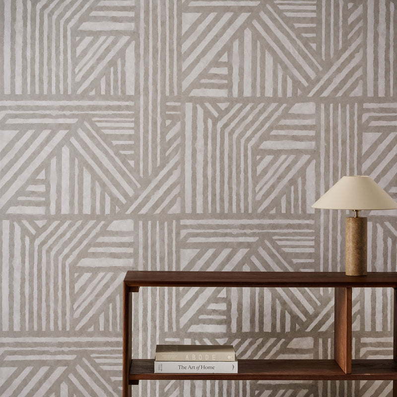 113324 Crater Defined Momentum Slate Wallpaper by Harlequin