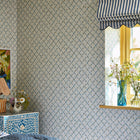 113043 Daisy Trellis Emerald Sophie Robinson Wallpaper By Harlequin
