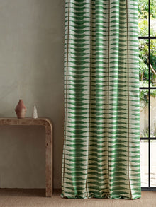 134855 Cintilla Evergreen/Spice Zamora Fabric by Harlequin